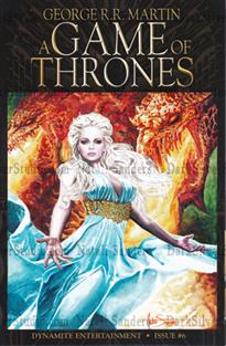 "Daenarys two Dragon’s" The Game of Thrones #6, sketch cover
