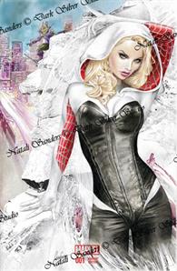 "Spider-Gwen" #1s sketch cover Gwen