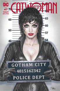 DC, Catwoman 47 homage "Mugshot" Adam Hughes Trade