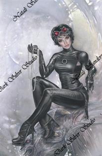 "Catwoman, The Feline Felon" 11x17 Limited Print 75qty