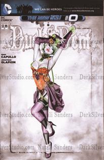 "Duela Dent" Batman new 52 #0, sketch cover