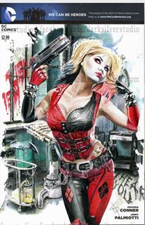 "Harley Quinn Asylum"
 Batman new 52 #0, sketch opp cover