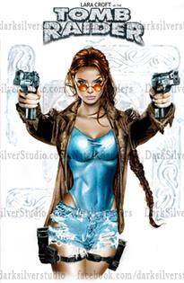 "Lara Croft, Tomb Raider" 11x17 Print