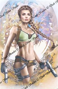 "Lara Croft, the Marauder" 
11x17 Print
