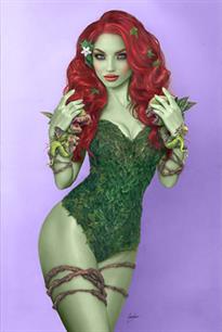 DC "Poison Ivy, Green" Batman; Fear State Alpha 11x17 Limited Print 50qty