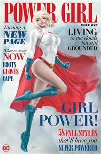 DC, Power Girl #1 Trade Comic w/COA