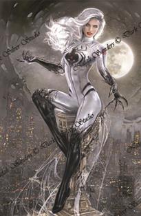 AC "White Widow #3, Midnight" 11x17 Limited Print 50qty
